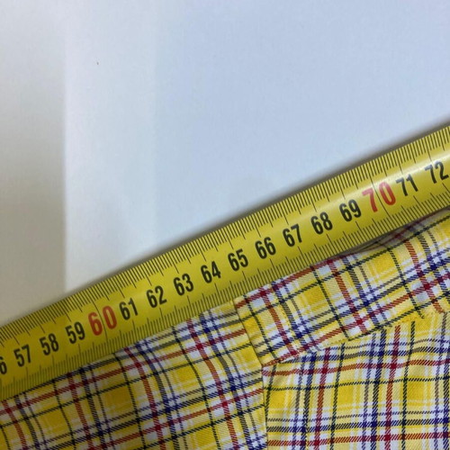 Ralph Lauren Blake Oxford long shirt, yellow check, XXL