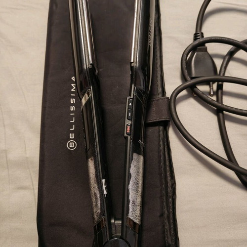 Bellissima hair straightener like new with titanium ceramic plates