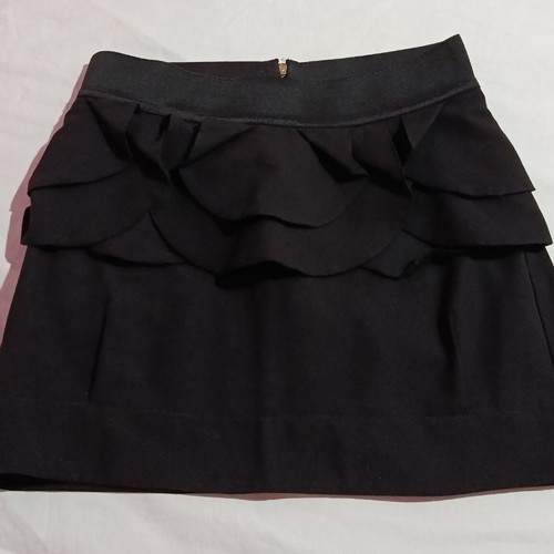 River Island black mini skirt XS like new