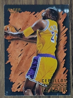 Картичка Fleer 1996-97 Basketball Cedric Ceballos употребявана