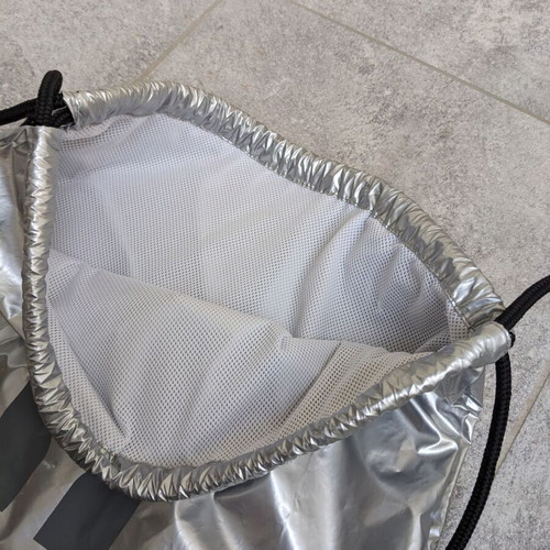 My Protein drawstring bag new with metallic finish