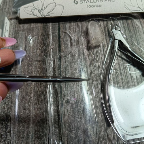 Staleks set scissors, nippers, cutters like new