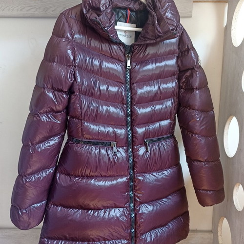 Moncler Mirielon women's down jacket, burgundy