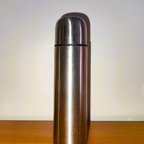 Thermos stainless steel 750ml used with screw cap and safety valve