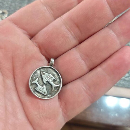 Zodiac pendant 925 silver