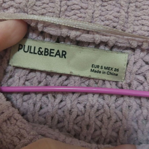 Lilac pullover like new, size S, Pull & Bear