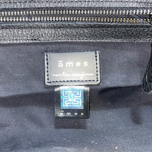 Ames handbag like new, gray and black, large capacity