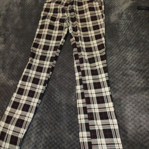 Plaid punk pants hell Bunny like new, size S