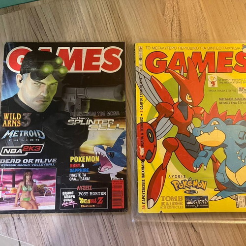 Pokemon Games magazines used, issues 55 & 76, set of 2