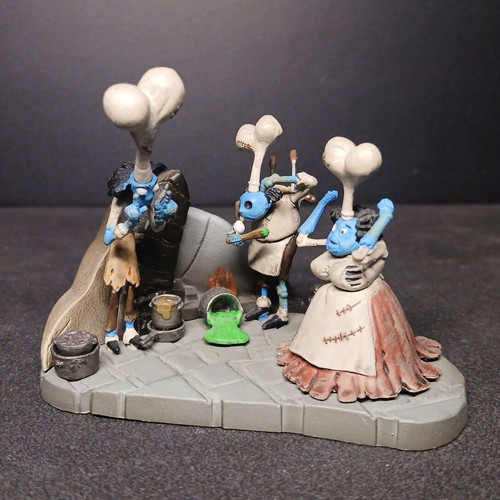 Corpse Bride The 3 Cooks figures like new