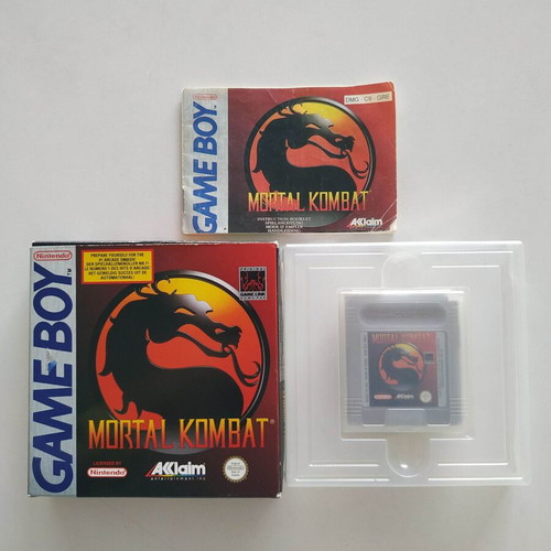 Mortal Kombat Nintendo Game Boy used, Greek first edition