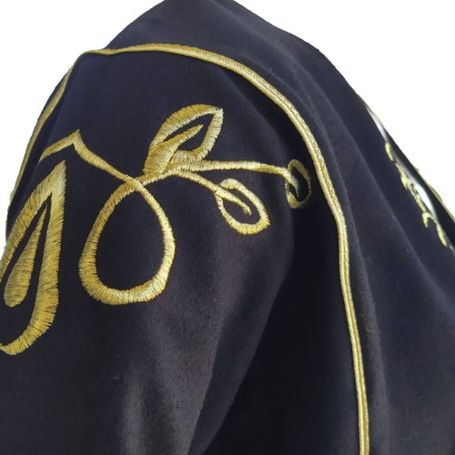 Gold Embroidered Women's Zaketa Kontogouni Traditional Costume new