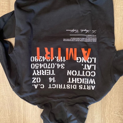 Φούτερ Smirni large σαν καινούργιο, μαύρο με κουκούλα