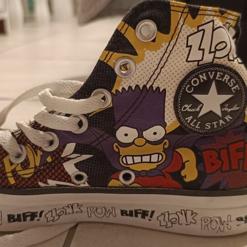 Converse All Star Simpsons kids shoes size 35