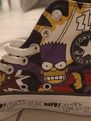 Converse All Star Simpsons kids shoes size 35