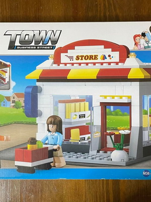 Sluban Τουβλάκια store 186τμχ καινούργια για 6+ ετών
