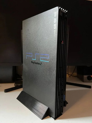 Vertical stand for PS2 Fat inspired by original Sony stand made to order