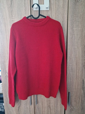 Terranova red men's pullover used size S