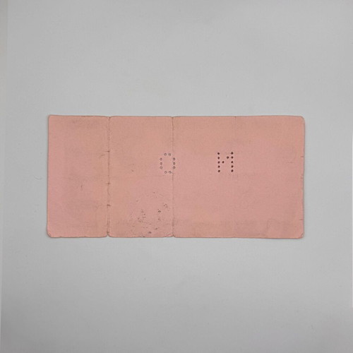 Olympiakos 0-1 AEK Football Ticket 1989 used