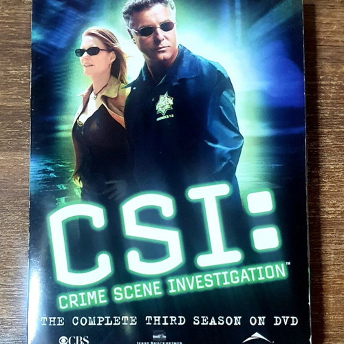 CSI Crime Scene Investigation Complete Third Season DVD like new