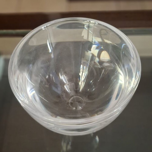 Kosta Boda Crystal Vase/Bowl by Göran Wärff, like new