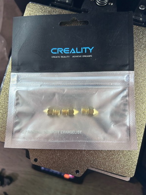 Nozzles 0.4 για Ender 3 Creatility, πακέτο 3, καινούργια