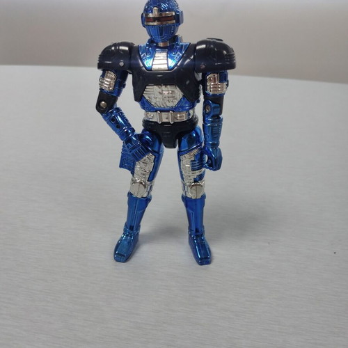 Vintage Big Bad Beetleborgs Blue Stringer Collectable Action Figure like new