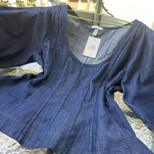 H&M Blue Summer Shirt New, Light Soft Cotton