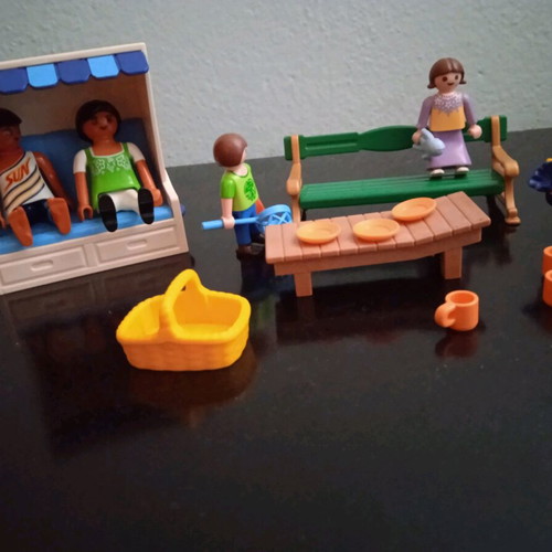 Playmobil picnic set like new