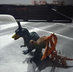 Dinosaur collection used