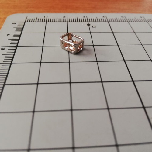 Silver 925 pendant like new with honey zircon