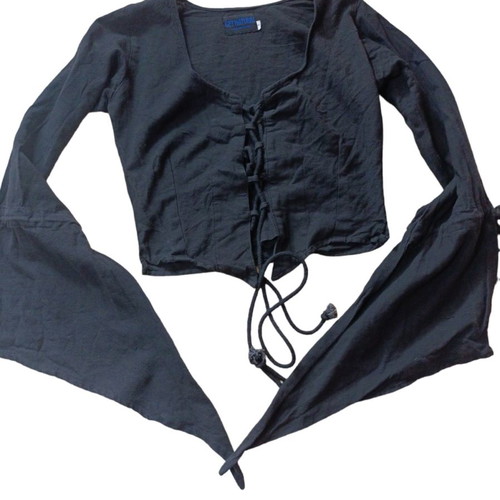 Get Natural blouse used, size S, black