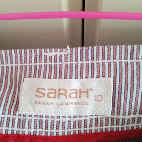 Sarah Lawrence pants large, like new, multicolor