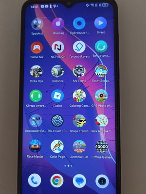 TCL 306 Dual SIM 3/32GB used with broken glass, space gray