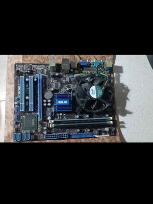 Mobo Asus P5G41T-M LX2 with Intel Quad Core Q9300 CPU and 4GB DDR3 RAM like new