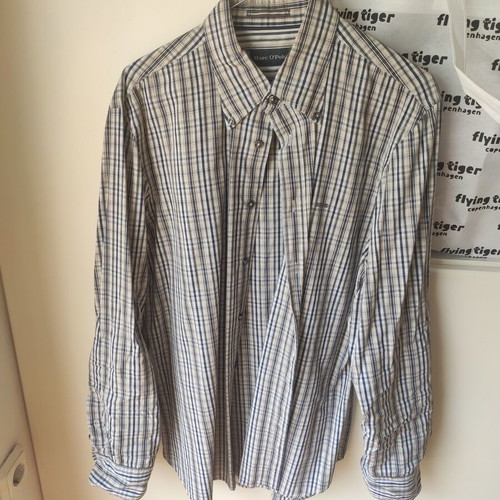 Marc O' Polo men's plaid shirt like new, sizes M and L
