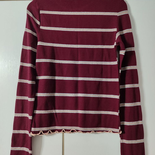 Bershka girl blouse size M red like new