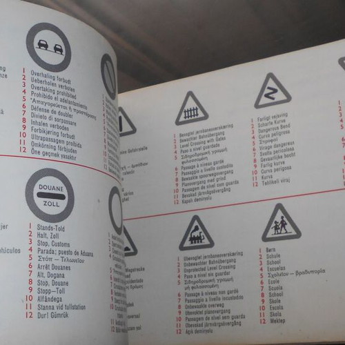 BP Fuel Stations Conversation Guide Used, 32-Page Multilingual Brochure