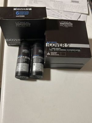 Loreal Homme Cover No 6 Dark Blonde pack 11x50ml new