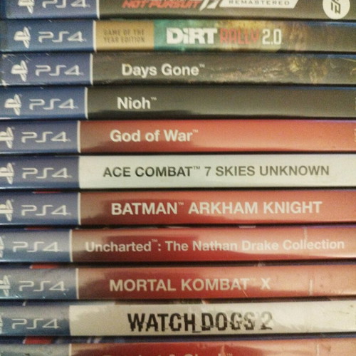Pack of 40 PS4-5 games like new