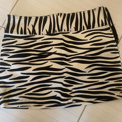 Zara animal print zebra skirt like new, size 34