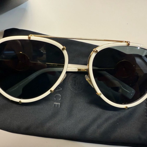 Versace sunglasses new, white