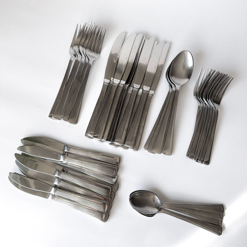 Cutlery set 48 pieces stainless steel used