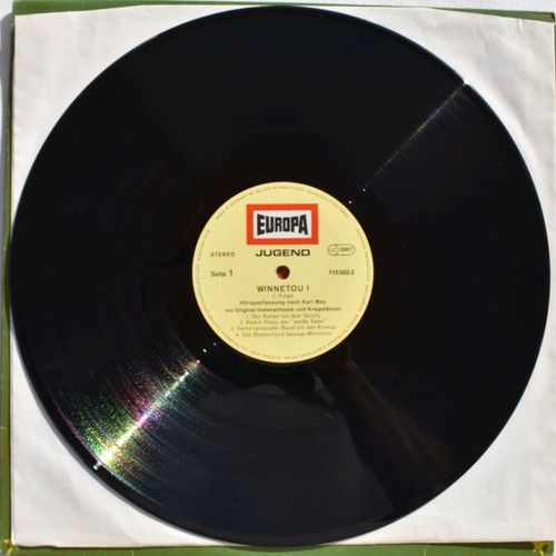 Winnetou 1 Episode 1/3 LP used, German
