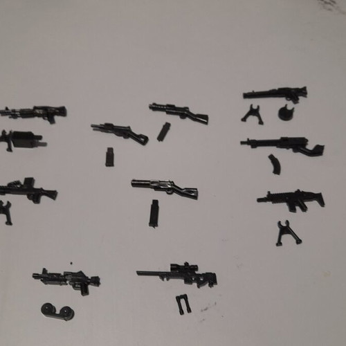 Lego City Agents WW II Premium Toy Guns Set of 11 New