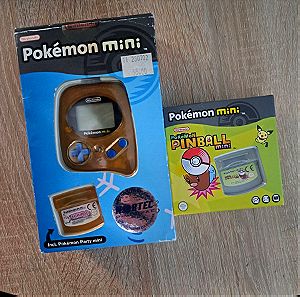 Pokemon mini + pokemon pinball