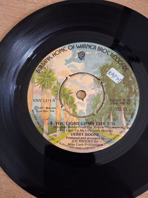 Debby Boone You Light Up My Life винилов сингъл като нов, поп