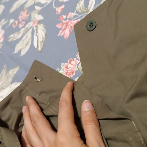 BSB asymmetrical summer skirt in khaki, like new