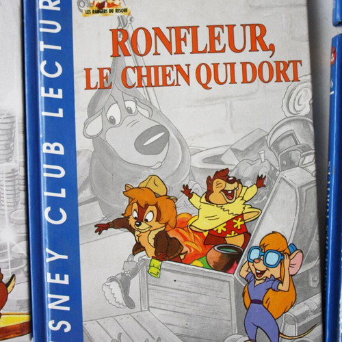 Disney Club DuckTales Chip & Dale Hachette France books new, pack of 6