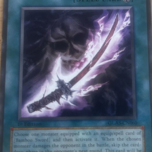 Soul Absorbing Bamboo Sword Yu-Gi-Oh! card